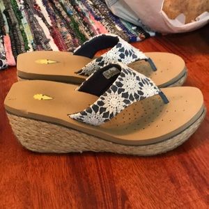 Volatile Wedge Sandals